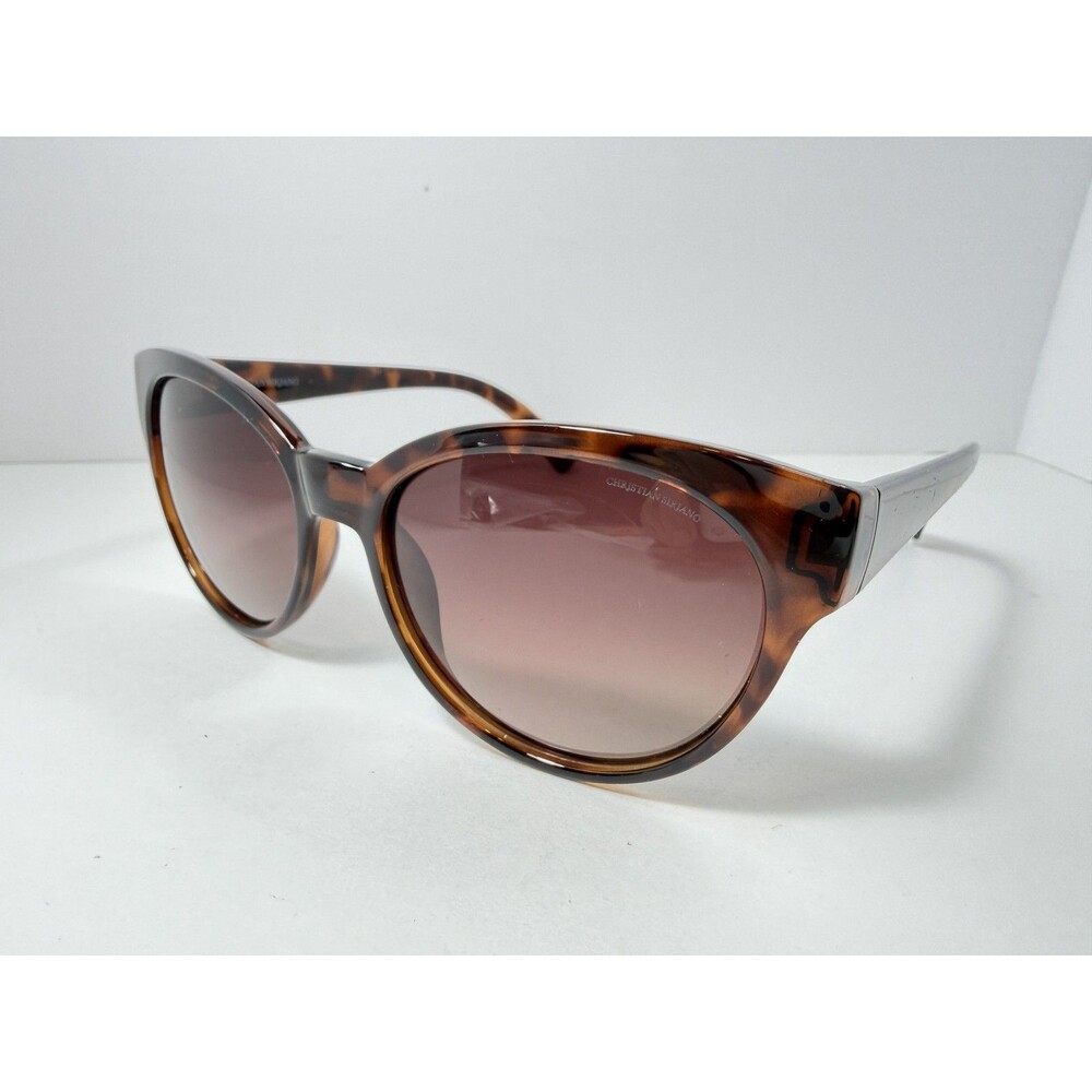 Christian Siriano Millie Tortoiseshell Cat Eye Sunglasses Women's Brown Gradient